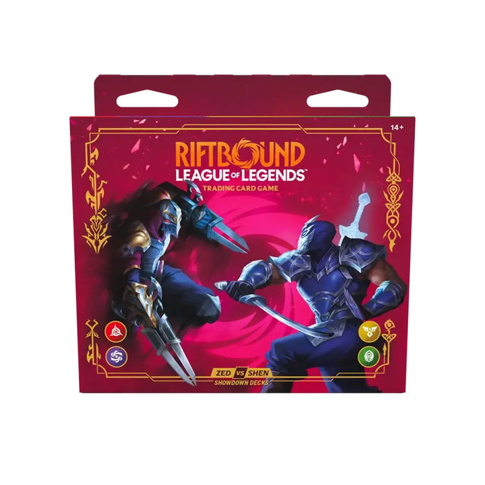 Riftbound TCG: Vendetta Showdown Decks: Zed vs Shen