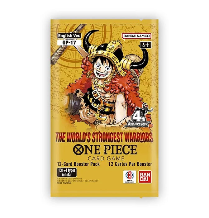 The World's Strongest Warriors OP-17 Booster Box | One Piece Card Game