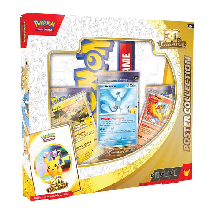 30th Celebration Poster Collection | Pokemon TCG