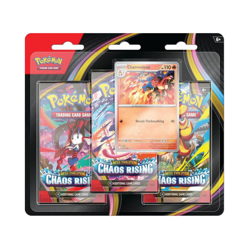 Chaos Rising 3-Booster Blister (Charmeleon) | Pokemon TCG