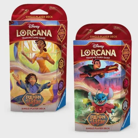 Disney Lorcana: Reign of Jafar Starter Deck (Set of 2)