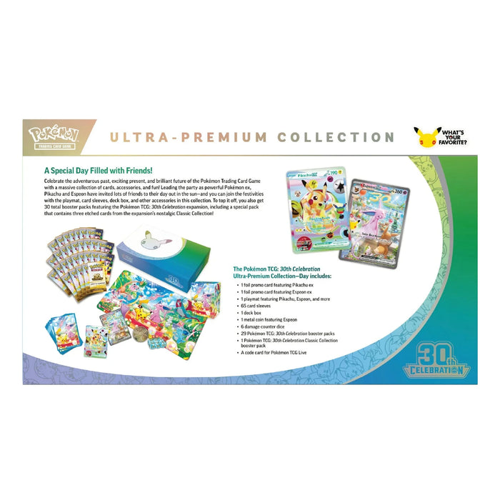 30th Celebration Pikachu ex Day Ultra-Premium Collection | Pokemon TCG