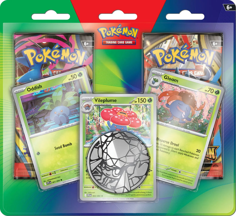 Enhanced 2-Pack Blister (Oddish, Gloom & Vileplume) | Pokemon TCG