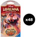 Disney Lorcana: Reign of Jafar Sleeved Booster Case (48 packs)