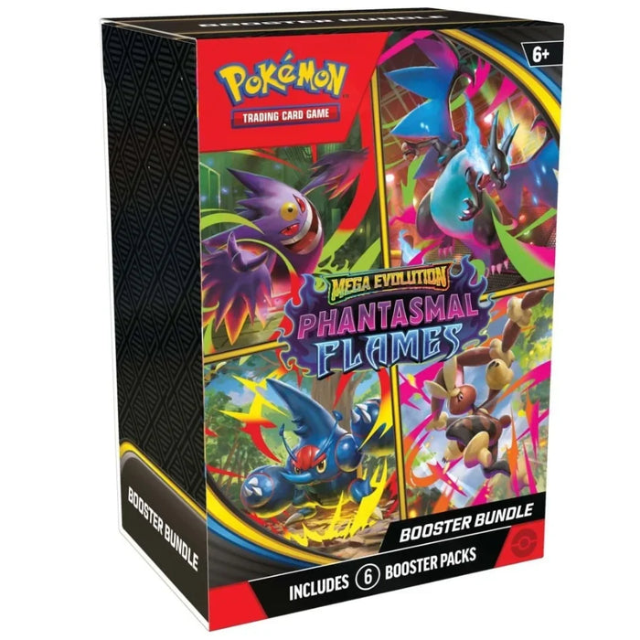 Phantasmal Flames Booster Bundle (6 Packs) | Pokemon TCG