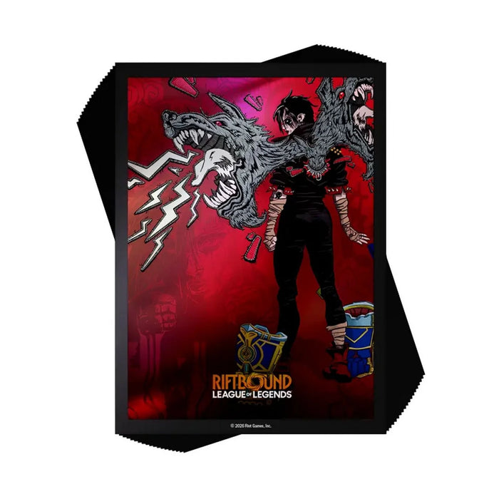Riftbound League of Legends TCG: Art Sleeves (Vi, Piltover Enforcer)