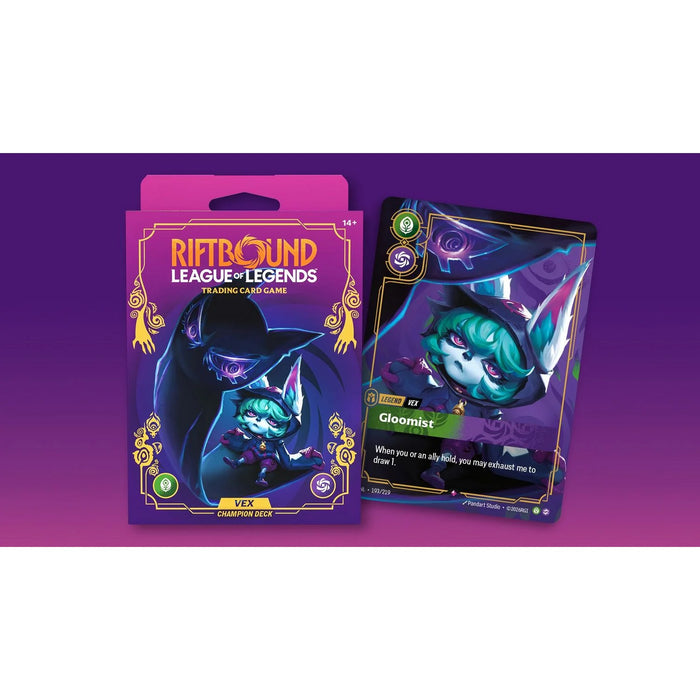Riftbound TCG: Unleashed Champion Deck (Vex)