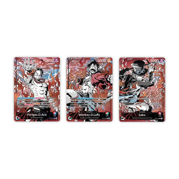 3rd Anniversary Set English Version (Ace, Sabo & Luffy) | One Piece Card Game