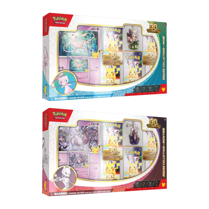 30th Celebration Figure Collection - Assorted (Mew or Mewtwo) | Pokemon TCG
