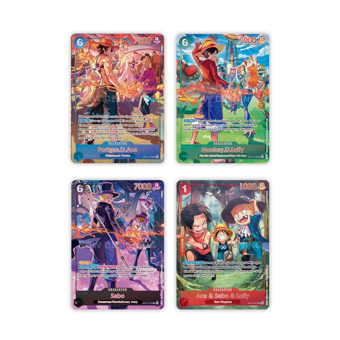 3rd Anniversary Set English Version (Ace, Sabo & Luffy) | One Piece Card Game