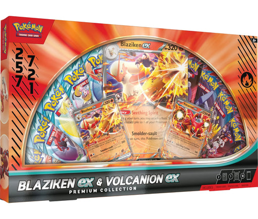 Blaziken ex & Volcanion ex Premium Collection | Pokemon TCG