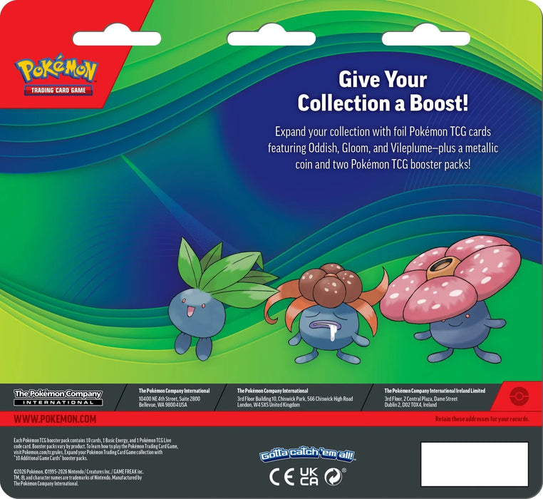 Enhanced 2-Pack Blister (Oddish, Gloom & Vileplume) | Pokemon TCG