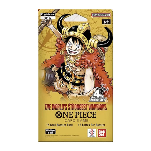 The World's Strongest Warriors OP-17 Booster Blister | One Piece Card Game