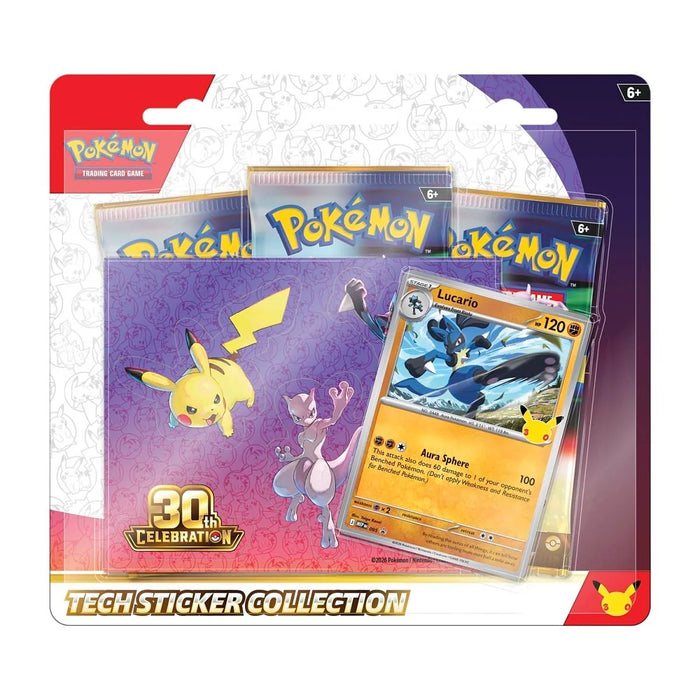 30th Celebration Tech Sticker Collection - Random Artwork | Pokemon TCG