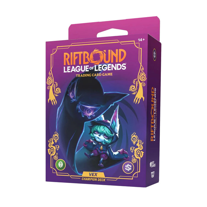 Riftbound TCG: Unleashed Champion Deck (Vex)